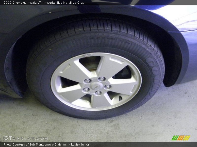 Imperial Blue Metallic / Gray 2010 Chevrolet Impala LT