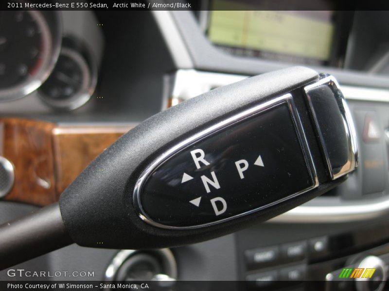 Arctic White / Almond/Black 2011 Mercedes-Benz E 550 Sedan