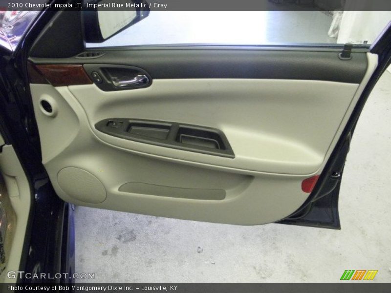 Imperial Blue Metallic / Gray 2010 Chevrolet Impala LT