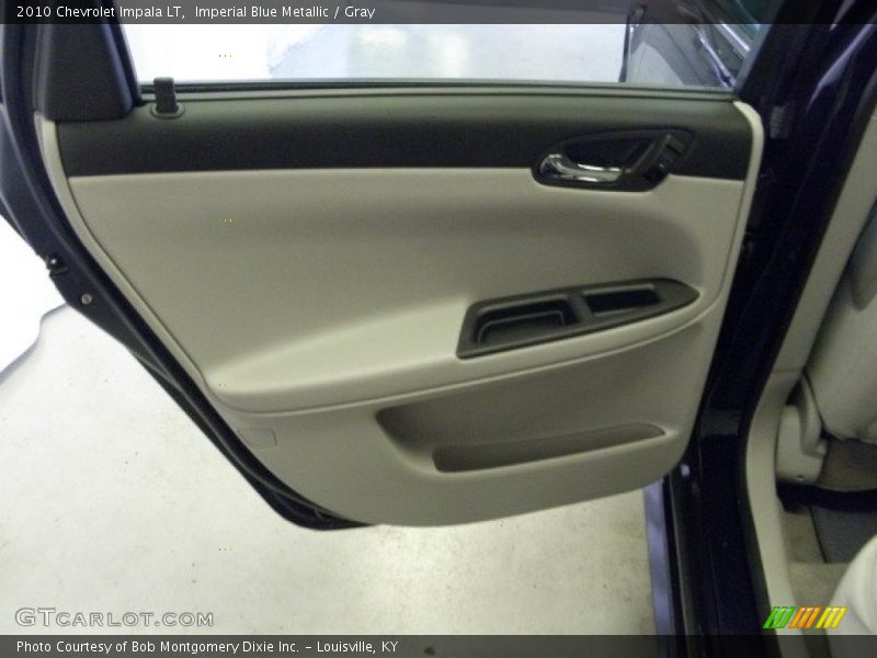 Imperial Blue Metallic / Gray 2010 Chevrolet Impala LT