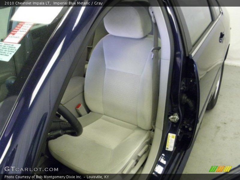 Imperial Blue Metallic / Gray 2010 Chevrolet Impala LT