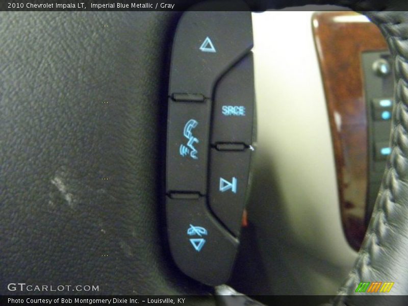 Imperial Blue Metallic / Gray 2010 Chevrolet Impala LT