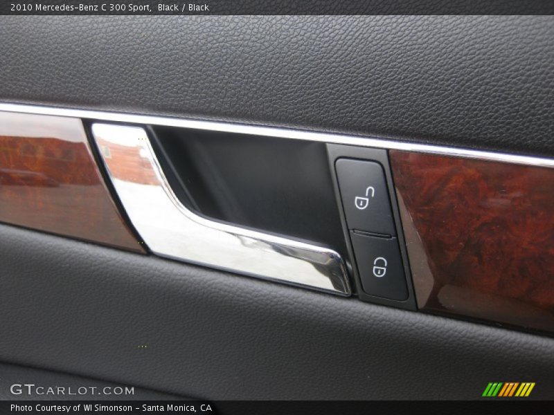 Black / Black 2010 Mercedes-Benz C 300 Sport