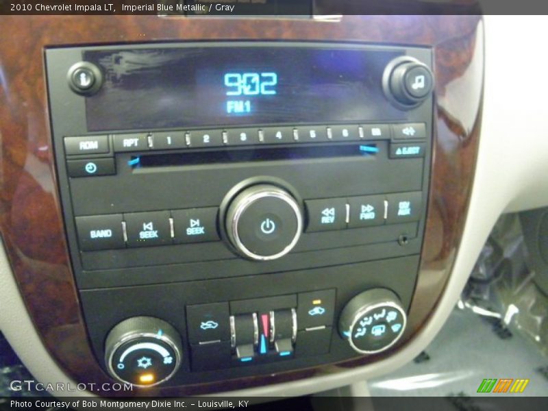 Imperial Blue Metallic / Gray 2010 Chevrolet Impala LT