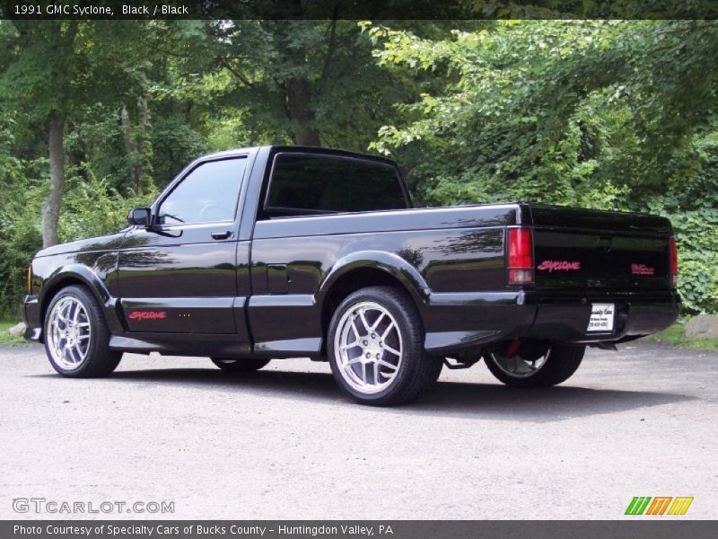 Black / Black 1991 GMC Syclone