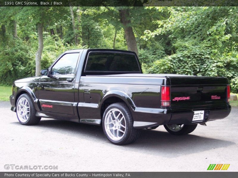 Black / Black 1991 GMC Syclone