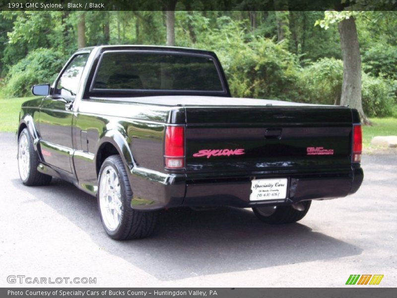 Black / Black 1991 GMC Syclone
