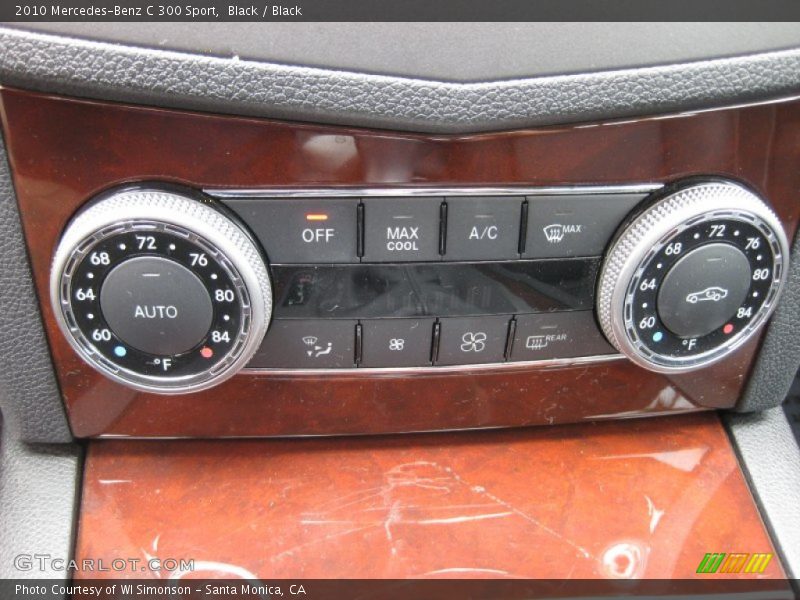 Black / Black 2010 Mercedes-Benz C 300 Sport