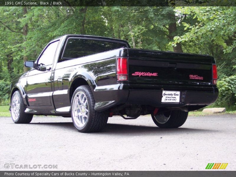 Black / Black 1991 GMC Syclone