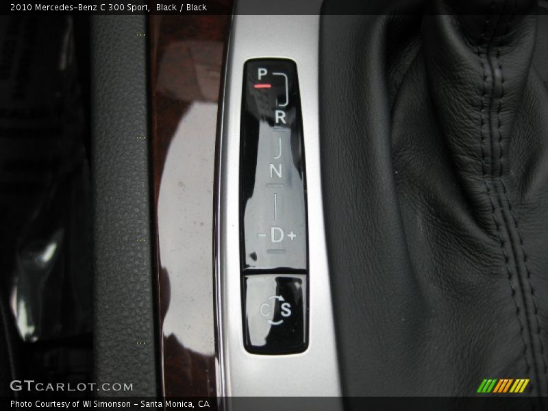 Black / Black 2010 Mercedes-Benz C 300 Sport