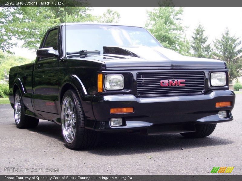 Black / Black 1991 GMC Syclone