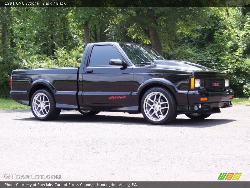 Black / Black 1991 GMC Syclone