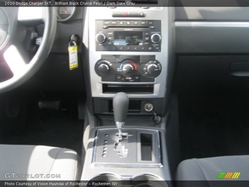 Brilliant Black Crystal Pearl / Dark Slate Gray 2010 Dodge Charger SXT
