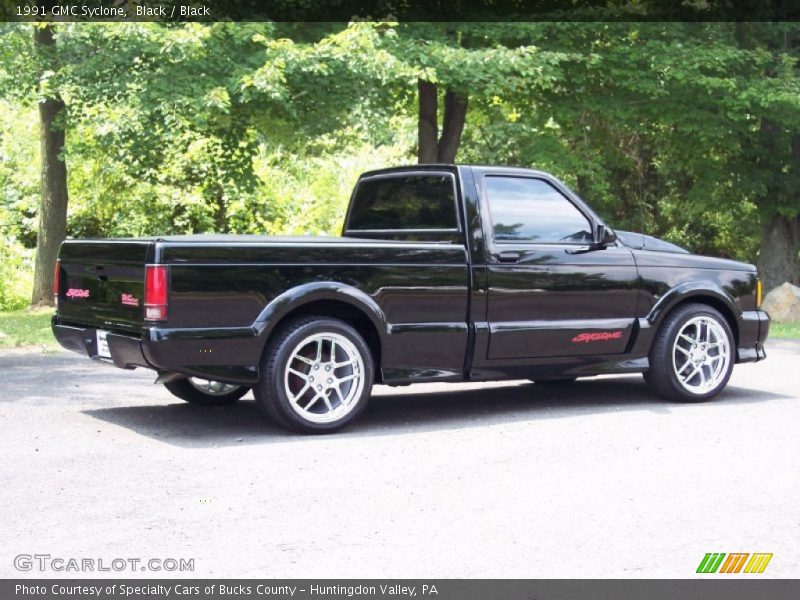 Black / Black 1991 GMC Syclone