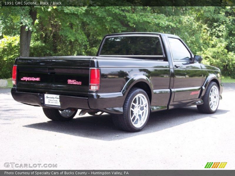 Black / Black 1991 GMC Syclone