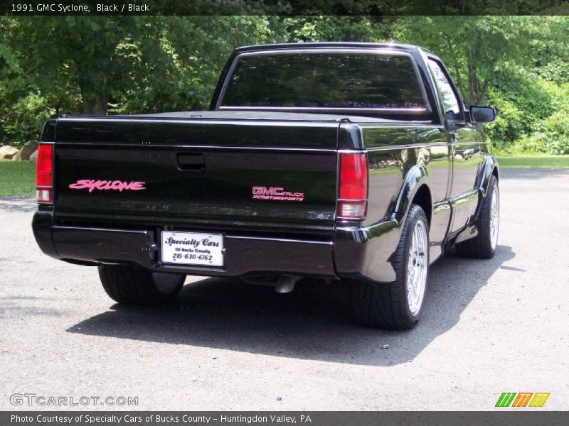 Black / Black 1991 GMC Syclone