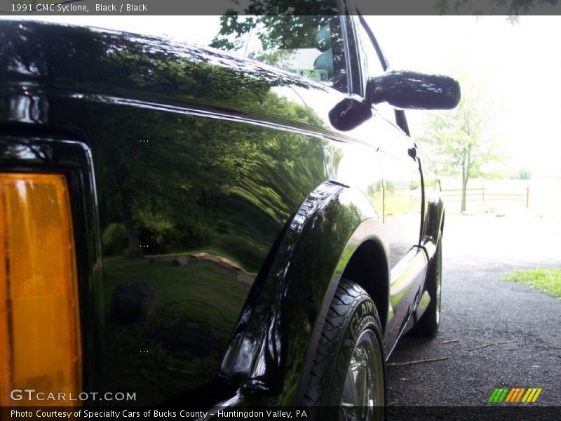 Black / Black 1991 GMC Syclone