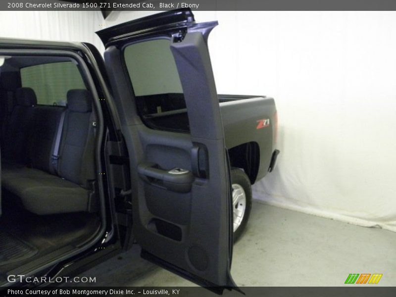 Black / Ebony 2008 Chevrolet Silverado 1500 Z71 Extended Cab