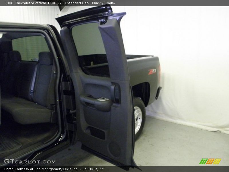 Black / Ebony 2008 Chevrolet Silverado 1500 Z71 Extended Cab