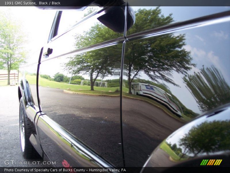 Black / Black 1991 GMC Syclone