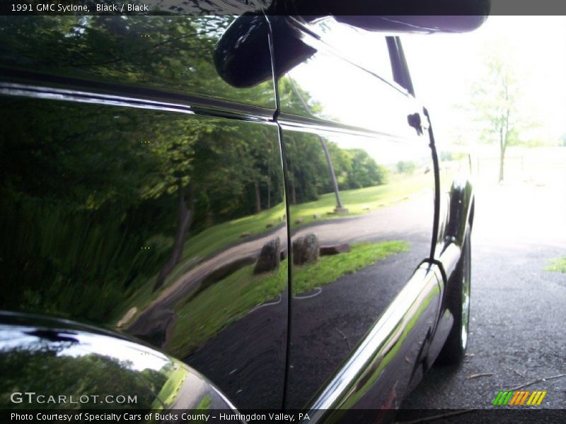 Black / Black 1991 GMC Syclone