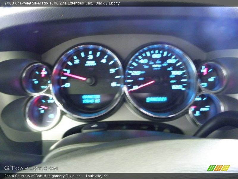 Black / Ebony 2008 Chevrolet Silverado 1500 Z71 Extended Cab