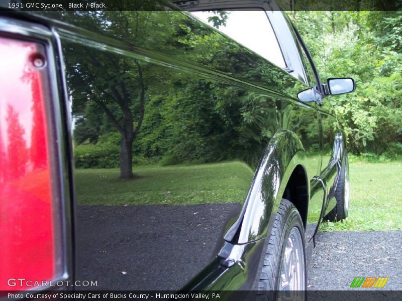 Black / Black 1991 GMC Syclone