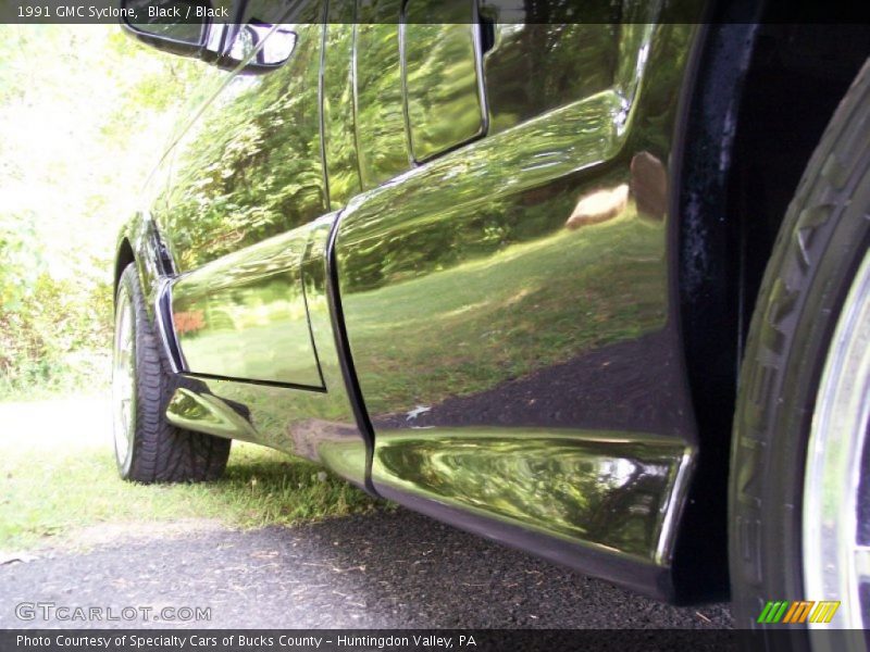 Black / Black 1991 GMC Syclone