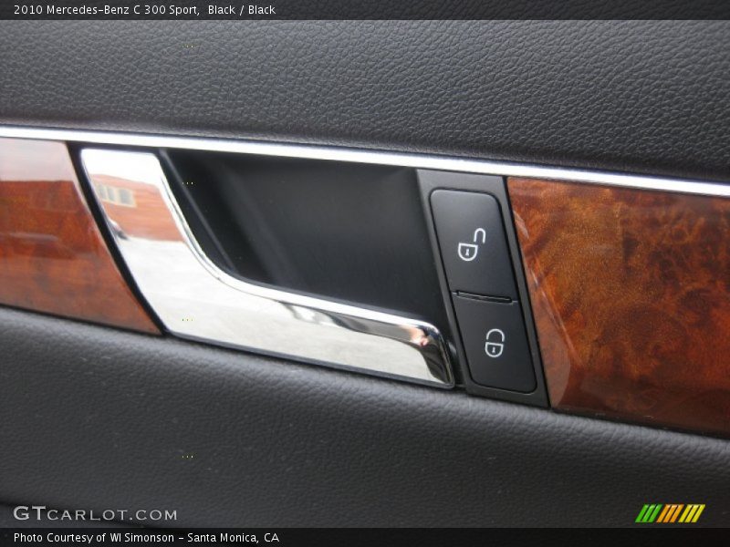 Black / Black 2010 Mercedes-Benz C 300 Sport