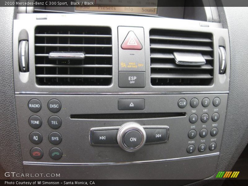 Black / Black 2010 Mercedes-Benz C 300 Sport
