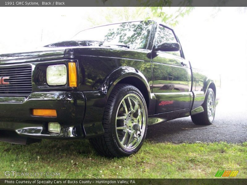 Black / Black 1991 GMC Syclone