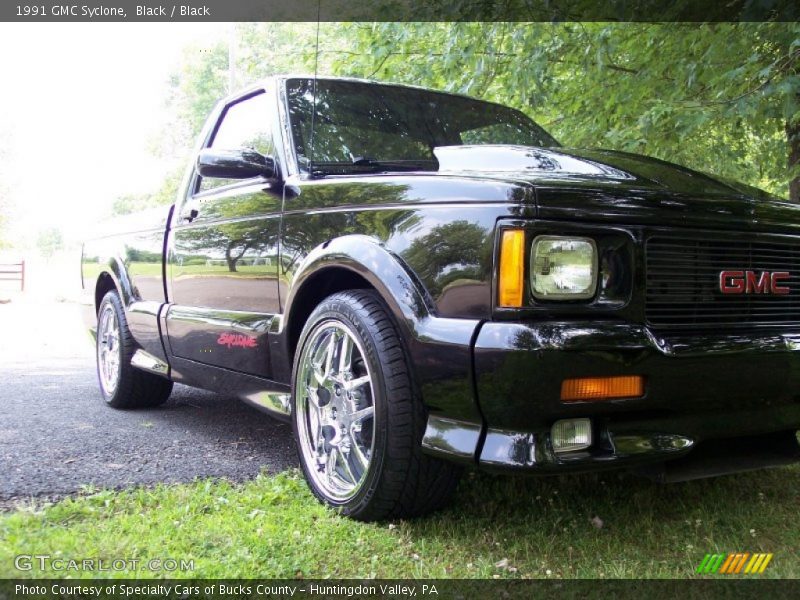 Black / Black 1991 GMC Syclone