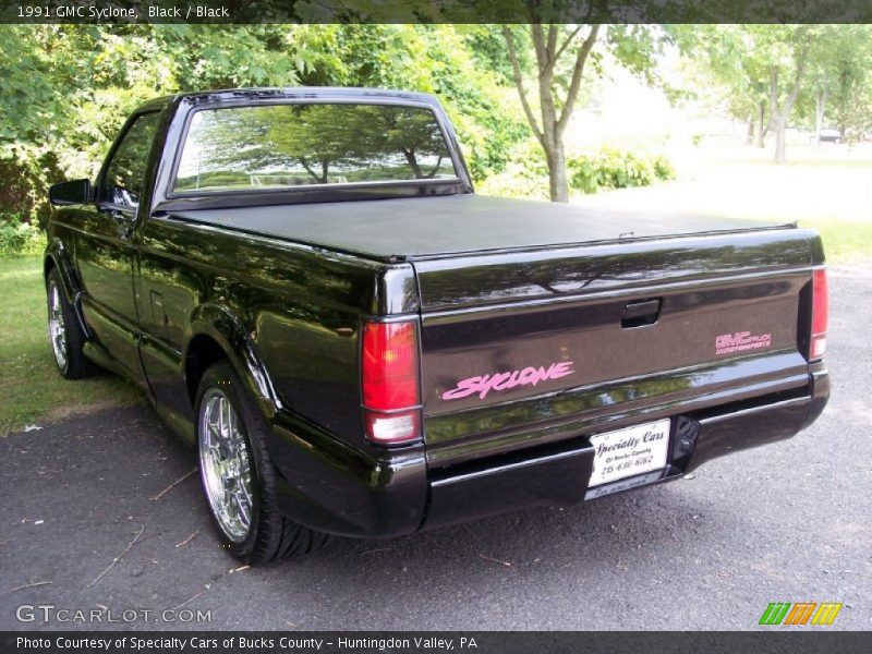 Black / Black 1991 GMC Syclone