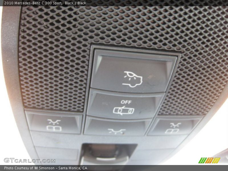 Black / Black 2010 Mercedes-Benz C 300 Sport