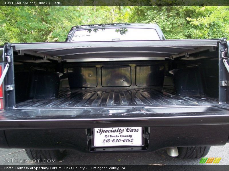 Black / Black 1991 GMC Syclone