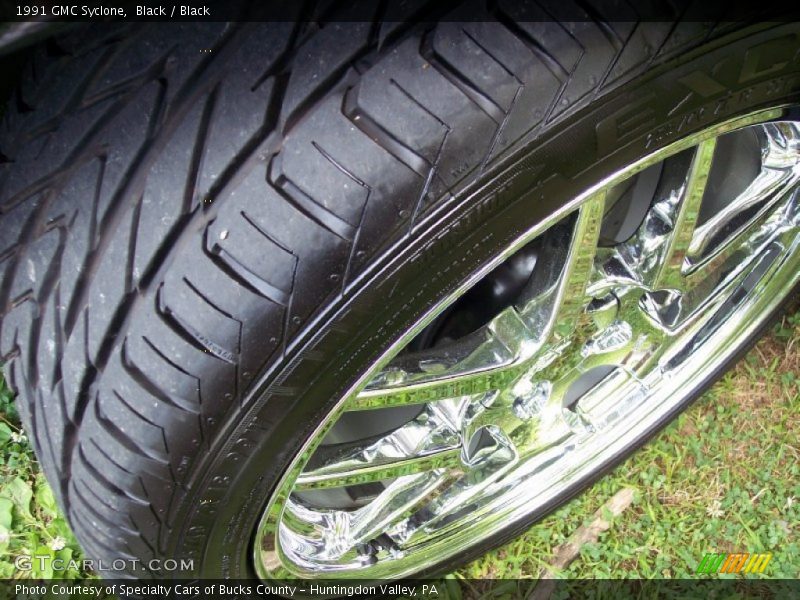 Black / Black 1991 GMC Syclone