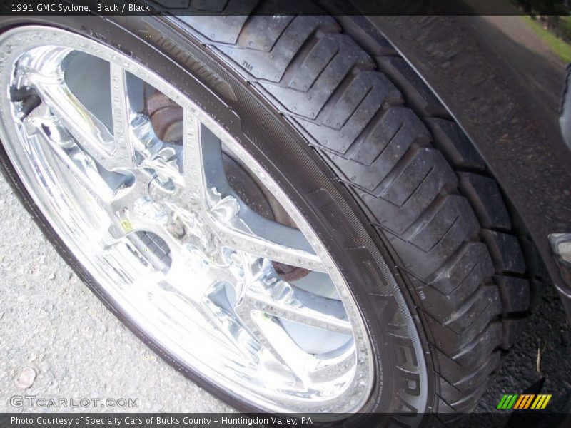 Black / Black 1991 GMC Syclone