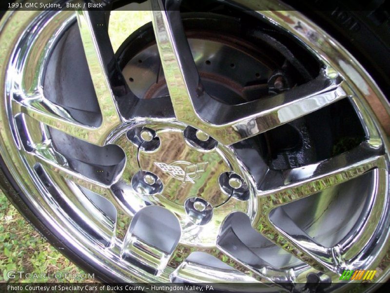 Black / Black 1991 GMC Syclone