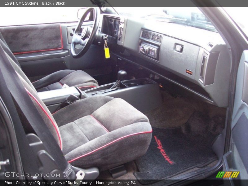 1991 Syclone  Black Interior