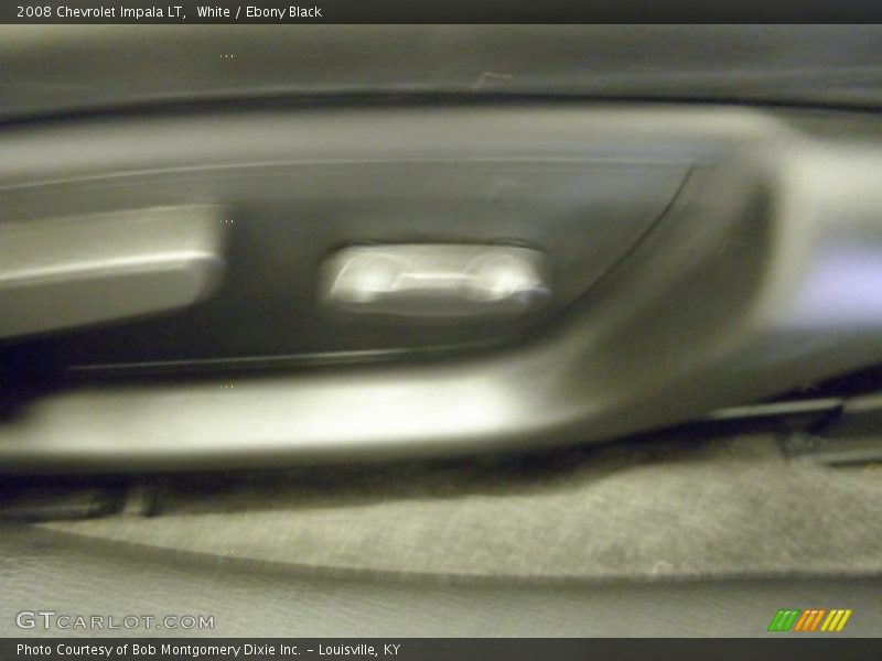 White / Ebony Black 2008 Chevrolet Impala LT