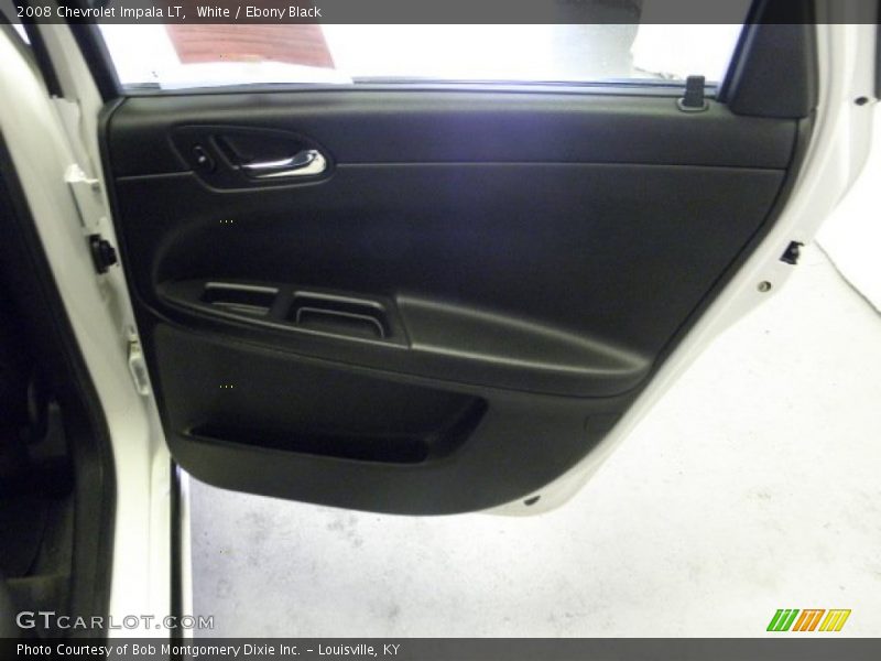 White / Ebony Black 2008 Chevrolet Impala LT