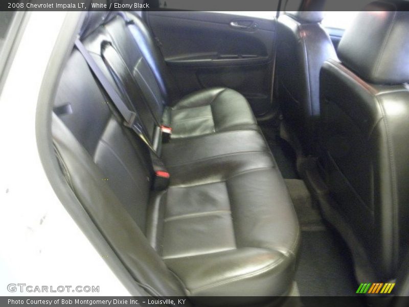 White / Ebony Black 2008 Chevrolet Impala LT