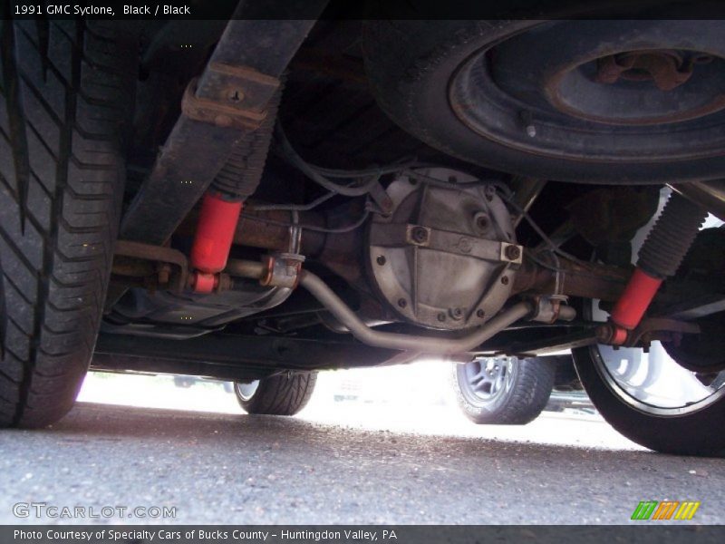 Black / Black 1991 GMC Syclone