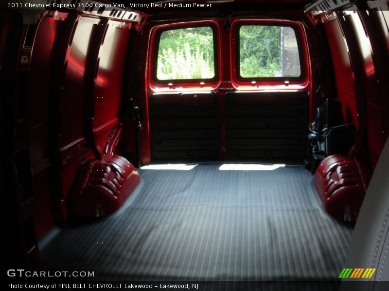  2011 Express 3500 Cargo Van Trunk
