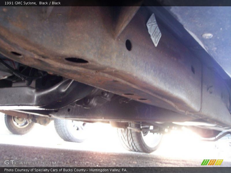 Black / Black 1991 GMC Syclone