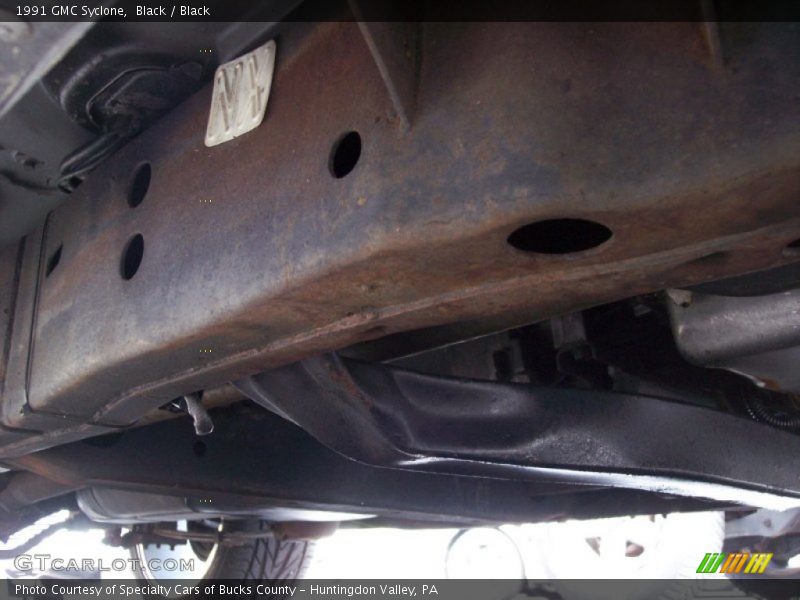 Black / Black 1991 GMC Syclone