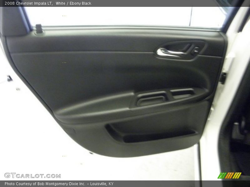 White / Ebony Black 2008 Chevrolet Impala LT