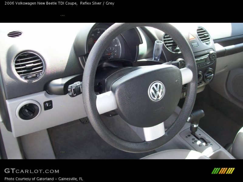 Reflex Silver / Grey 2006 Volkswagen New Beetle TDI Coupe