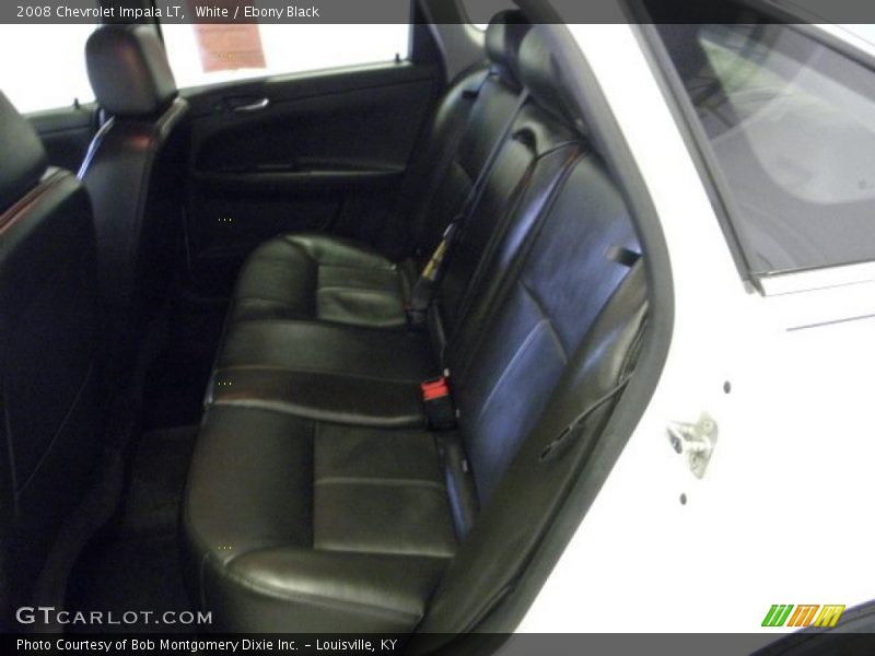 White / Ebony Black 2008 Chevrolet Impala LT