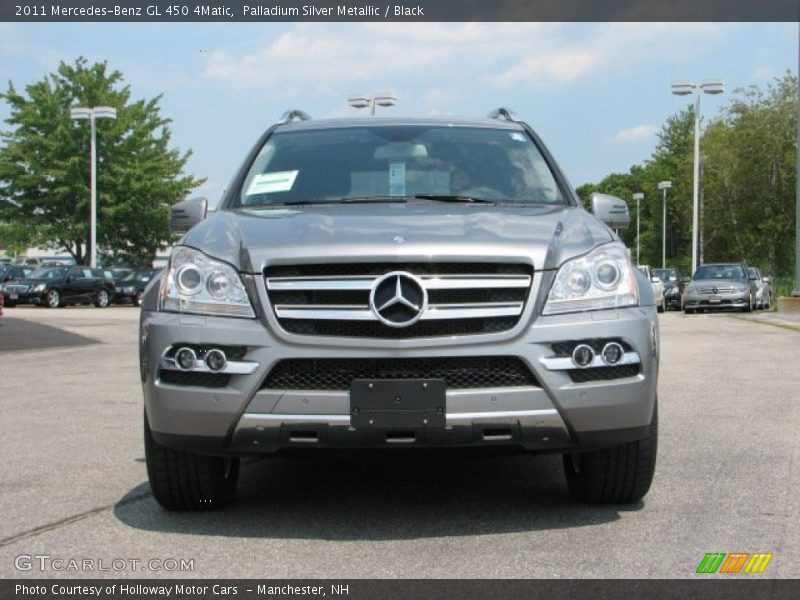 Palladium Silver Metallic / Black 2011 Mercedes-Benz GL 450 4Matic